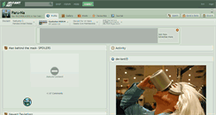 Desktop Screenshot of paru-na.deviantart.com