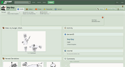 Desktop Screenshot of boy-boy.deviantart.com