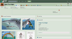 Desktop Screenshot of fidget-the-midget.deviantart.com