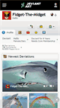 Mobile Screenshot of fidget-the-midget.deviantart.com
