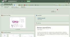 Desktop Screenshot of littlemonster48.deviantart.com