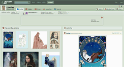 Desktop Screenshot of cloeliae.deviantart.com