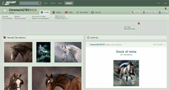 Desktop Screenshot of chroma2427851.deviantart.com