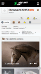 Mobile Screenshot of chroma2427851.deviantart.com