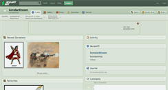 Desktop Screenshot of konstantinosm.deviantart.com