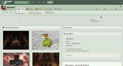 Desktop Screenshot of jenvanw.deviantart.com