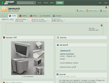Tablet Screenshot of jammurch.deviantart.com