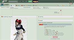 Desktop Screenshot of lovett91.deviantart.com