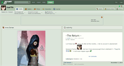 Desktop Screenshot of mari96.deviantart.com
