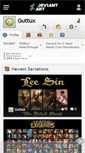 Mobile Screenshot of guttux.deviantart.com
