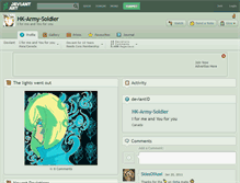 Tablet Screenshot of hk-army-soldier.deviantart.com