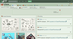 Desktop Screenshot of gtpanda.deviantart.com