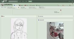 Desktop Screenshot of corafreakshow.deviantart.com