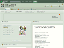 Tablet Screenshot of notgregarlink10.deviantart.com