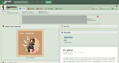 Desktop Screenshot of jigglebelles.deviantart.com