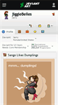 Mobile Screenshot of jigglebelles.deviantart.com