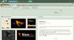 Desktop Screenshot of bartek21.deviantart.com