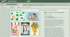 Desktop Screenshot of kuuchuu-buranko.deviantart.com