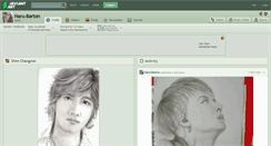 Desktop Screenshot of haru-barton.deviantart.com