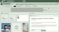 Desktop Screenshot of princessalley12.deviantart.com