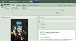Desktop Screenshot of miss-mavu.deviantart.com