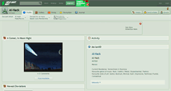 Desktop Screenshot of al-hack.deviantart.com