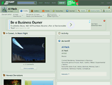 Tablet Screenshot of al-hack.deviantart.com