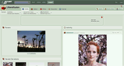 Desktop Screenshot of liliansillusion.deviantart.com