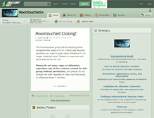 Tablet Screenshot of moontouched.deviantart.com