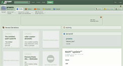 Desktop Screenshot of proems.deviantart.com