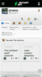 Mobile Screenshot of proems.deviantart.com