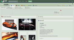 Desktop Screenshot of chriz00.deviantart.com