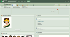 Desktop Screenshot of chelseawren.deviantart.com