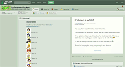 Desktop Screenshot of idolmaster-rocks.deviantart.com