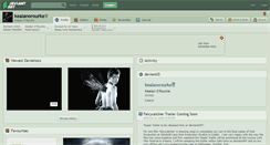 Desktop Screenshot of kealanorourke.deviantart.com