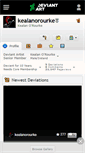 Mobile Screenshot of kealanorourke.deviantart.com