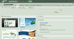 Desktop Screenshot of dswtechnologies.deviantart.com