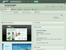 Tablet Screenshot of dswtechnologies.deviantart.com