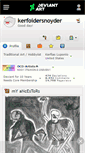 Mobile Screenshot of kerfoidersnoyder.deviantart.com