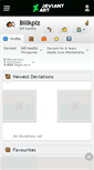 Mobile Screenshot of billkplz.deviantart.com
