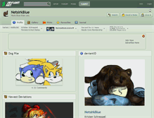 Tablet Screenshot of netsirkblue.deviantart.com