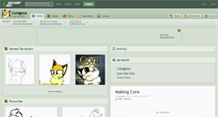 Desktop Screenshot of coragous.deviantart.com