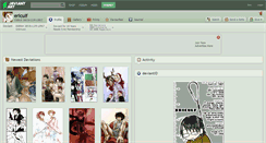 Desktop Screenshot of ericulf.deviantart.com