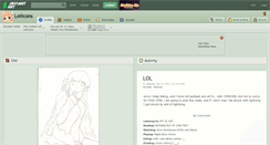 Desktop Screenshot of lollicons.deviantart.com