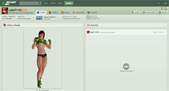 Desktop Screenshot of cele7110.deviantart.com