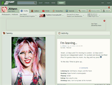 Tablet Screenshot of jkmann.deviantart.com