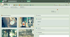 Desktop Screenshot of moi-je.deviantart.com