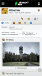 Mobile Screenshot of miisamm.deviantart.com