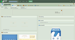 Desktop Screenshot of antares500.deviantart.com