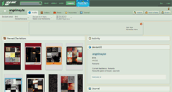 Desktop Screenshot of angelmayte.deviantart.com